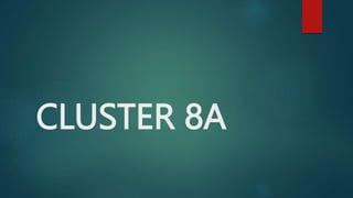 CLUSTER 8A
 
