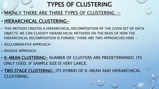 Cluster Analysis 