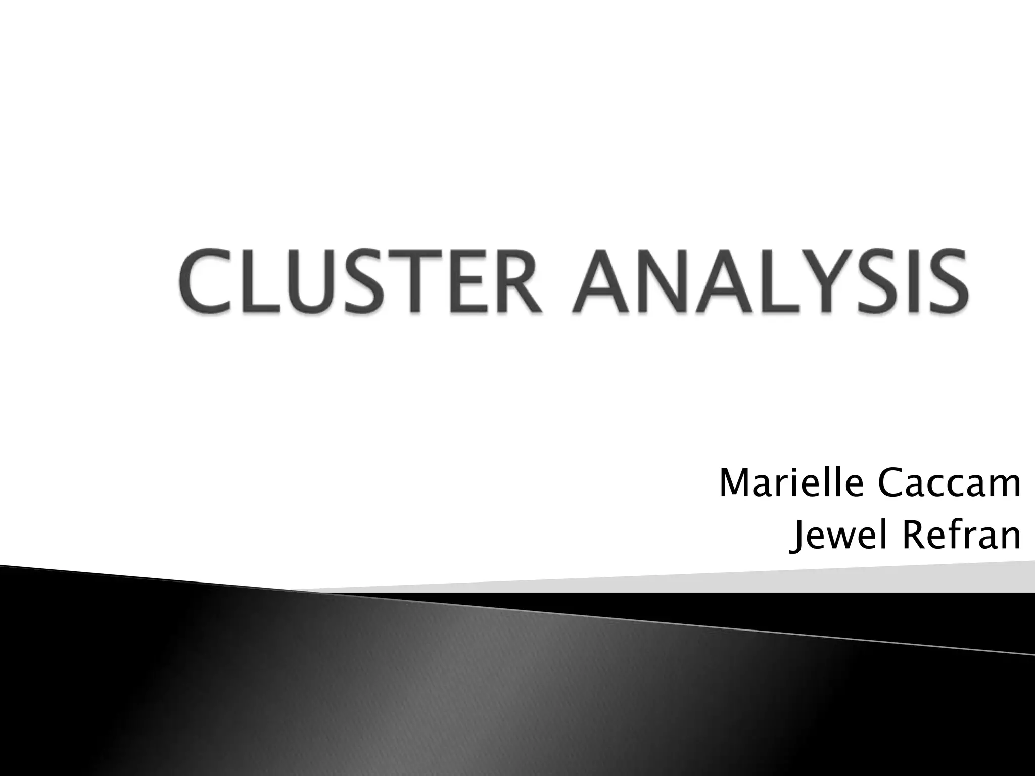 Marielle Caccam
   Jewel Refran
 