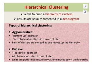 Cluster Analysis In Research Methodologypresentation Pptx