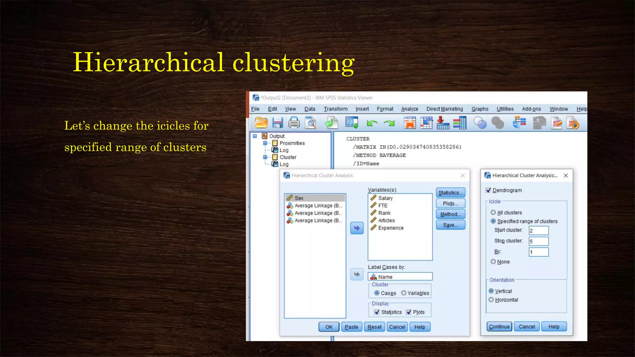 Cluster analysis using spss | PDF