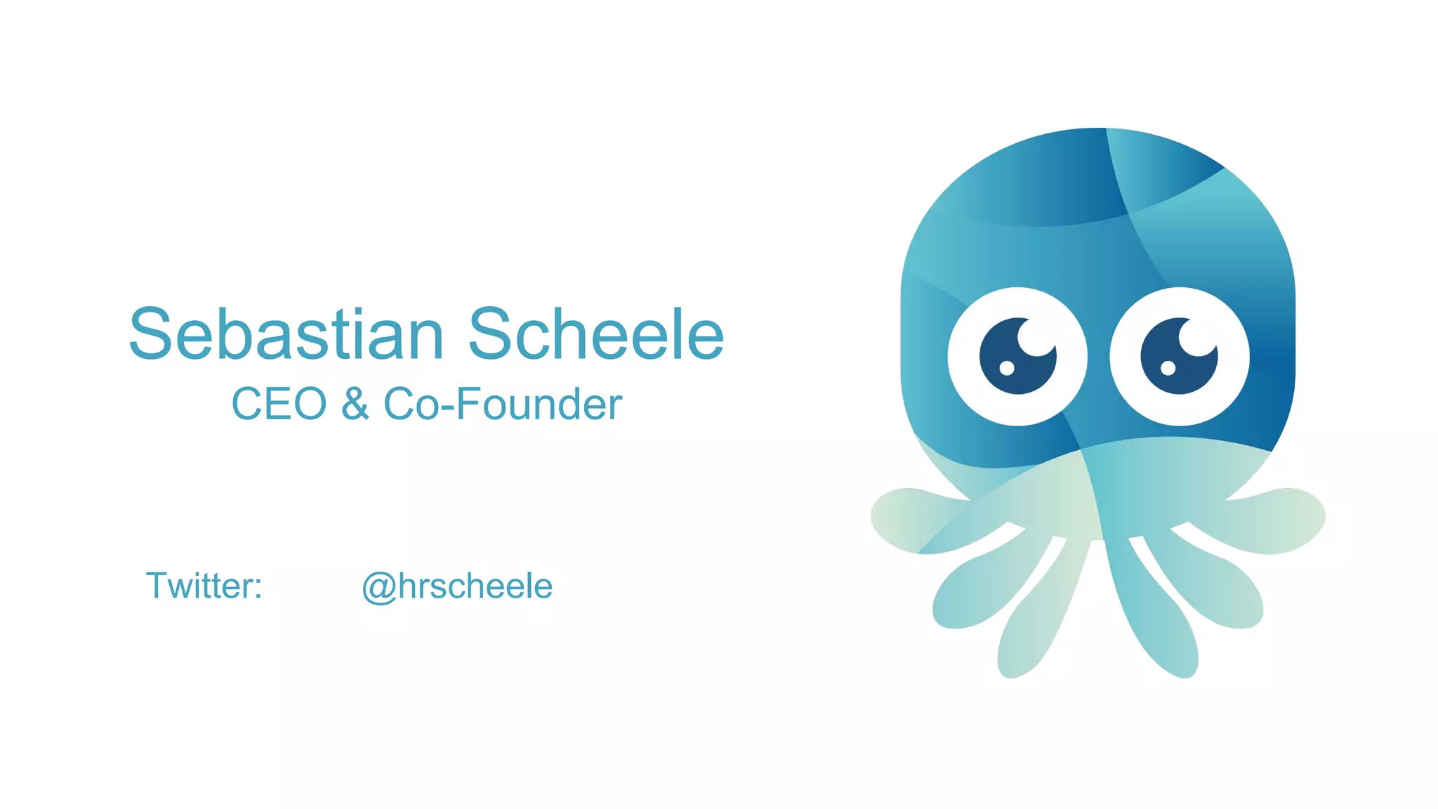 Sebastian Scheele
CEO & Co-Founder
Twitter: @hrscheele
 