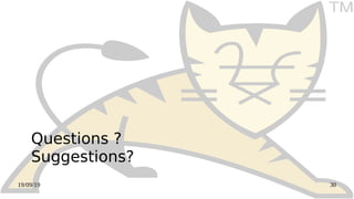 TM
19/09/19 30
Questions ?
Suggestions?
 
