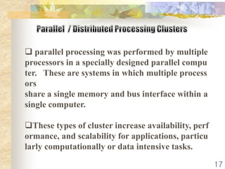 Cluster cmputing