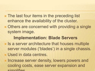 Cluster computing | PPTX