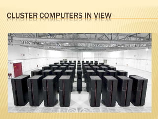 Cluster computing | PPTX