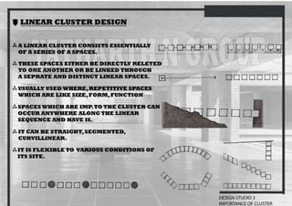 Cluster design 