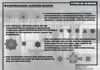 Clustered Organization Design