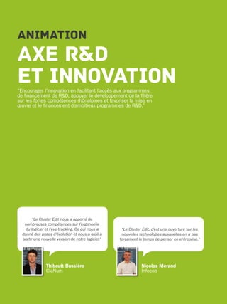 Rapport Annuel Cluster Edit 2012