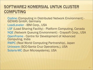 Cluster grid cloud computing | PPT
