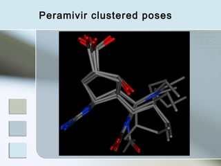 Peramivir clustered poses
 