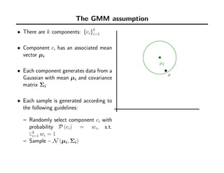 Clustering：k-means, expect-maximization and gaussian mixture model | PDF