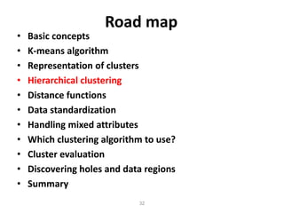 clustering using different methods in .pdf