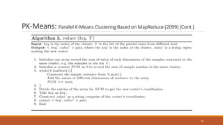 PK-Means: Parallel K-Means Clustering Based on MapReduce (2099) (Cont.)
40
 