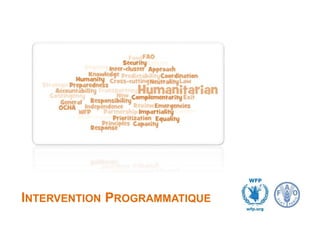 Cluster_Intervention Programmatique - WFP-FAO.ppt