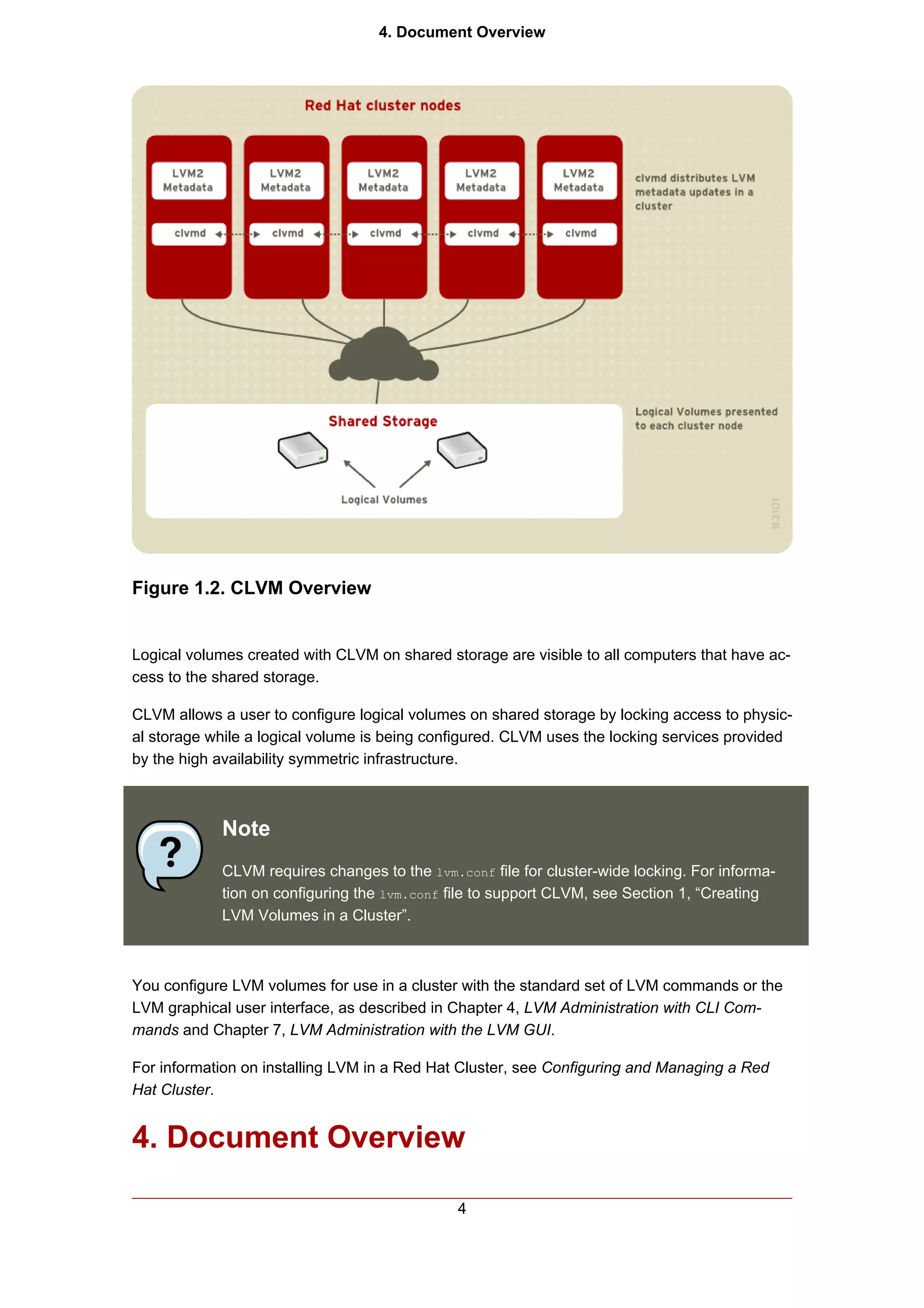 Cluster logical volume_manager | PDF