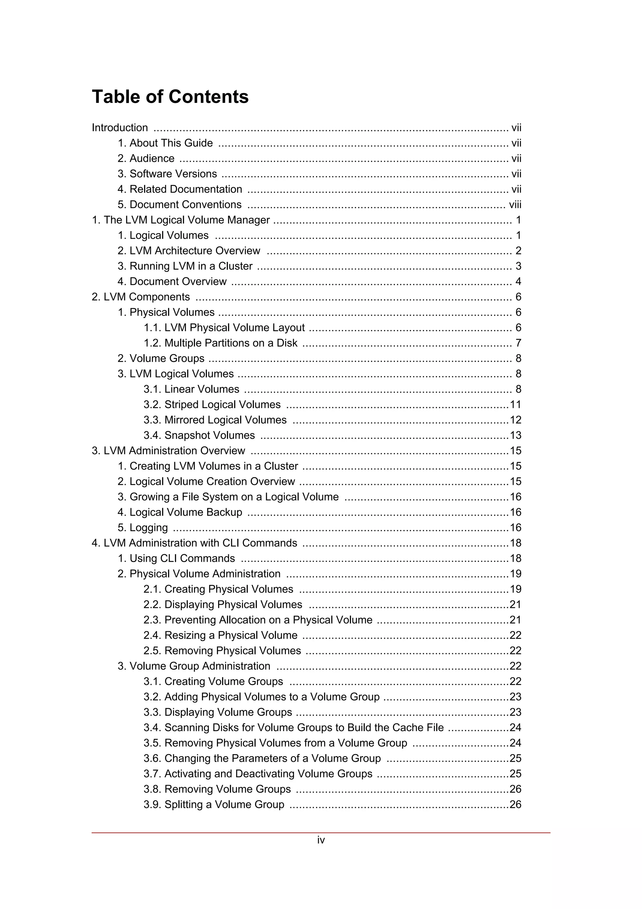 Cluster logical volume_manager | PDF