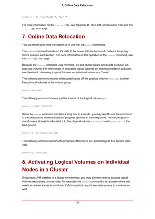Cluster logical volume_manager | PDF