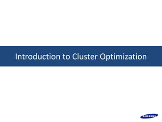 Cluster optimization procedure v1 | PDF
