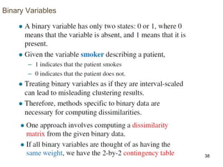 38
Binary Variables
 