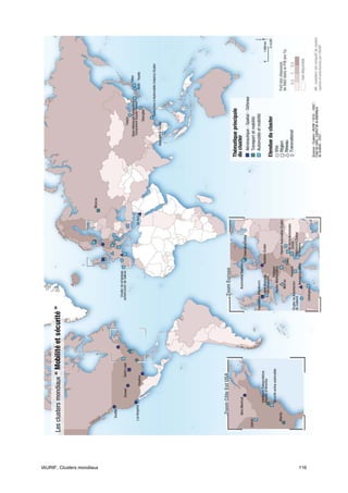 IAURIF, Clusters mondiaux   116
 