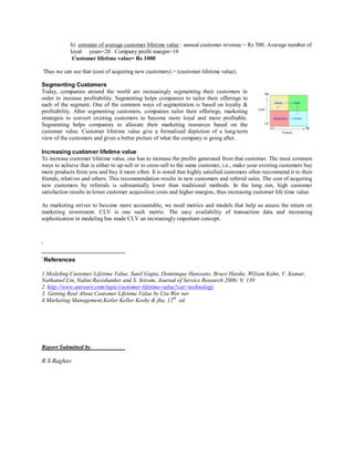 customer lifetime value | PDF