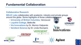 Collaborative Research
DELIC Labs collaborates with academic, industry and private groups
around the globe. Some highlight...