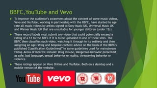 Music video age ratings and guidelines | PPT