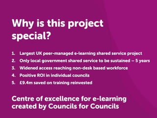 Webinar slides - What makes a successful e-learning project? | PPTX