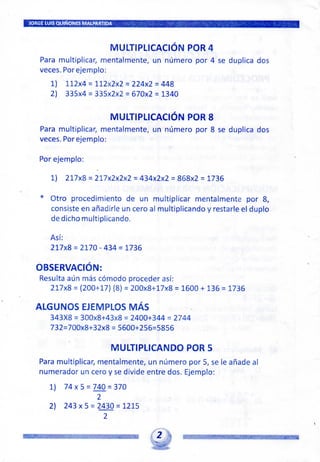 CALCULO MATEMATICO