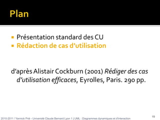 Un acteur joue un rôle par rapport au système