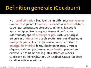 acteurs principaux (fonctions principales du système)