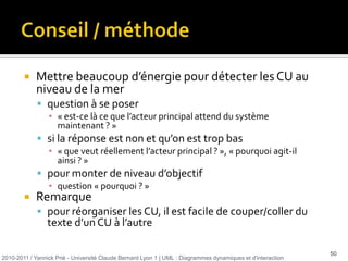 pas trop long (personne ne lit 10 pages)