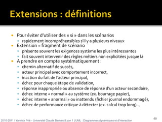 exactement ce qu’on veut éviter avec la conception objet !2010-2011 / Yannick Prié - Université Claude Bernard Lyon 1 | UML : Diagrammes dynamiques et d'interaction xxxxxxxxxxxxxxxxxxxxxxxxxxxxxxxxxxxxxxxxxx13