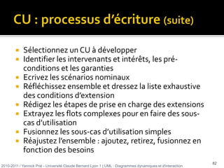 bien comprendre ce qui relève du système à concevoir et à construire