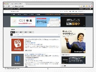 Ⓒ Classmethod, Inc. 5
 