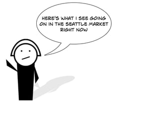 here's what i see going
on in the seattle market
        right now
 