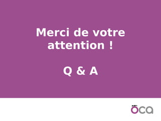11
Merci de votre
attention !
Q & A
 