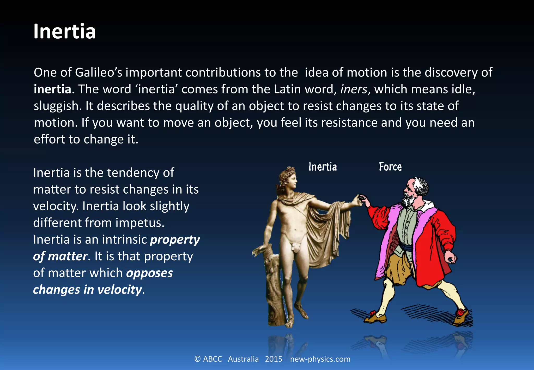 CM [007] Galileo's Inertia | PDF