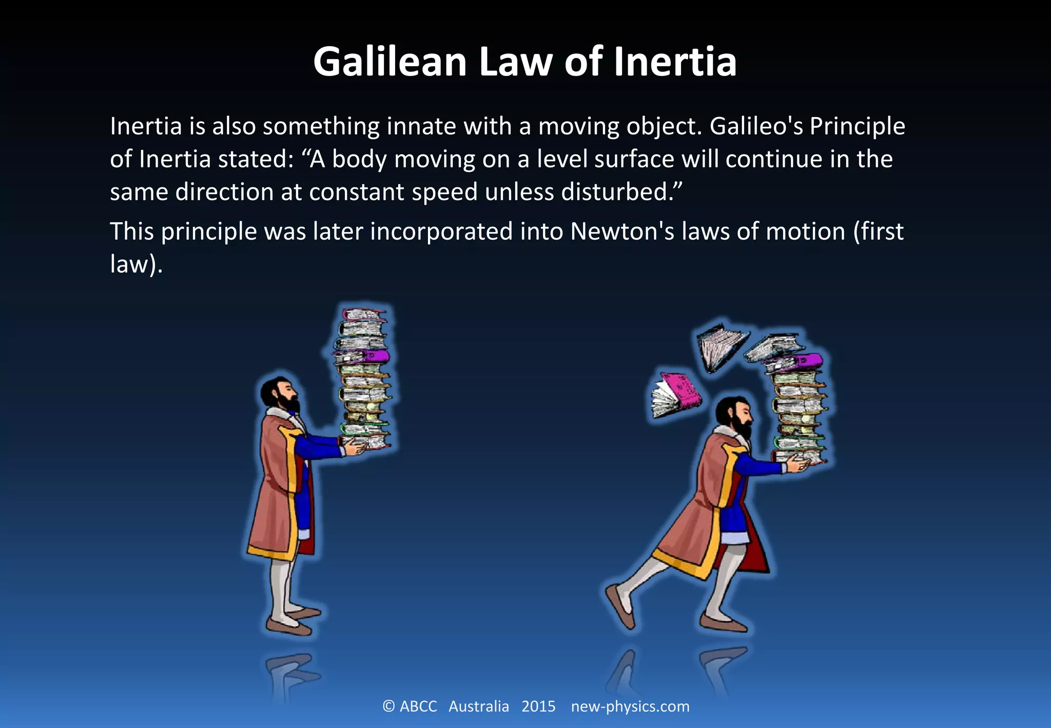 CM [007] Galileo's Inertia | PDF