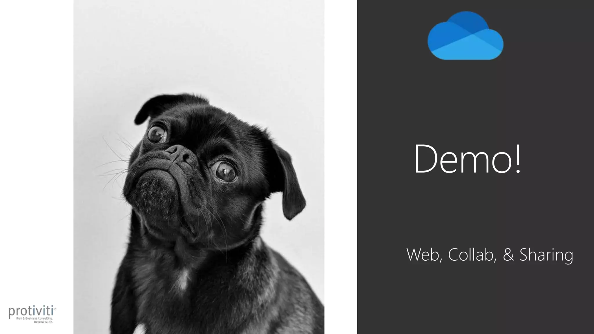 Demo!
Web, Collab, & Sharing
 