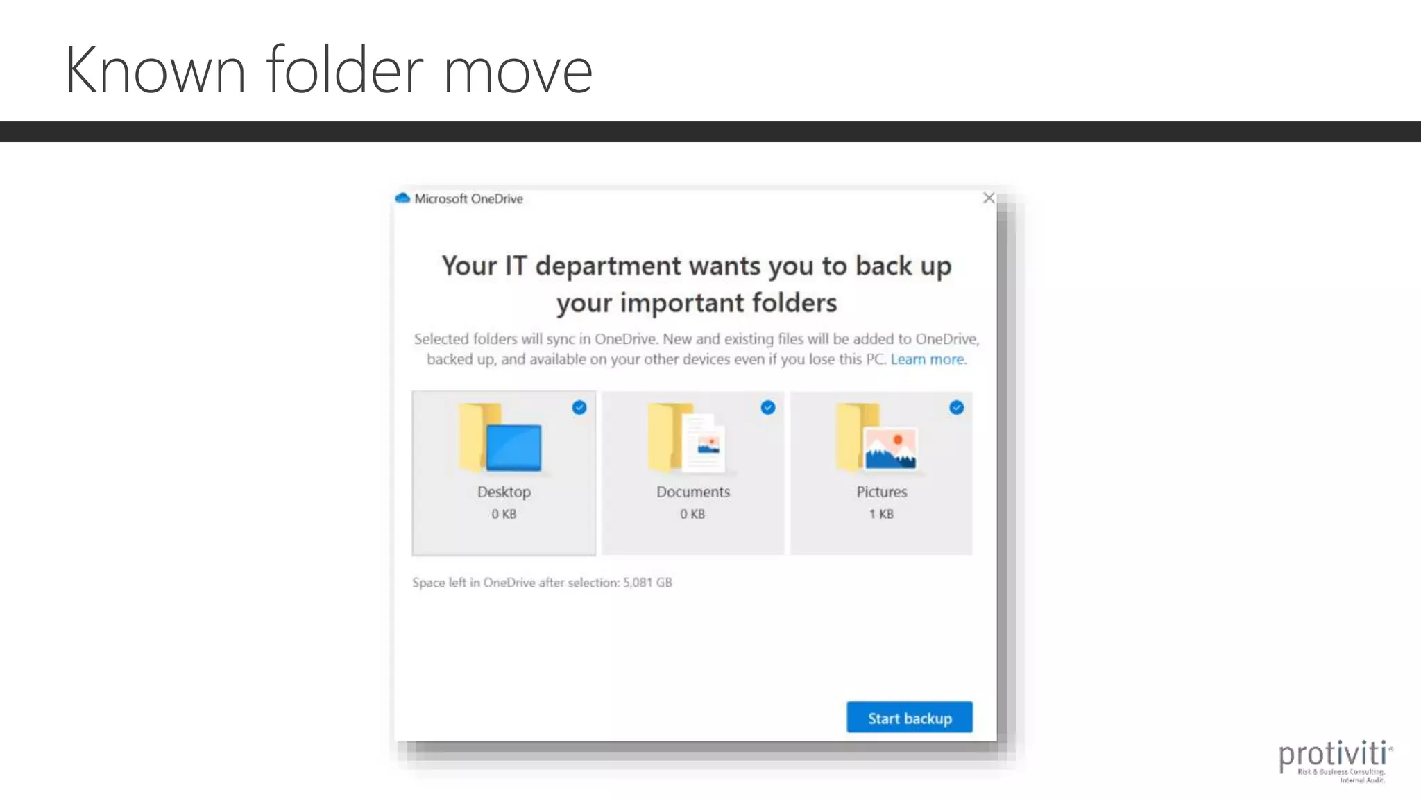Known folder move
 