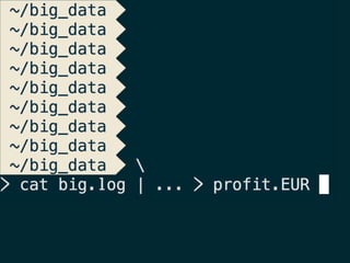 data, ..., profit (@pavlobaron)