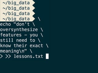 data, ..., profit (@pavlobaron)