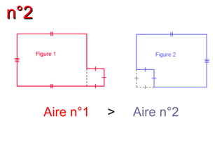 n°2n°2
Aire n°1 > Aire n°2