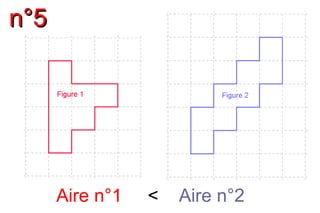 n°5n°5
Aire n°1 < Aire n°2