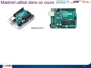 20
Matériel utilisé dans ce cours
Arduino Uno !
 
