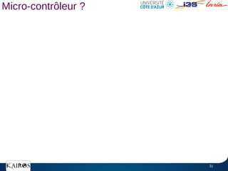 31
Micro-contrôleur ?
 