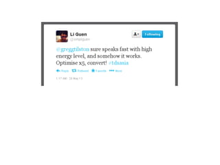Gregg Tilston | Brick and Mortar Tweeting