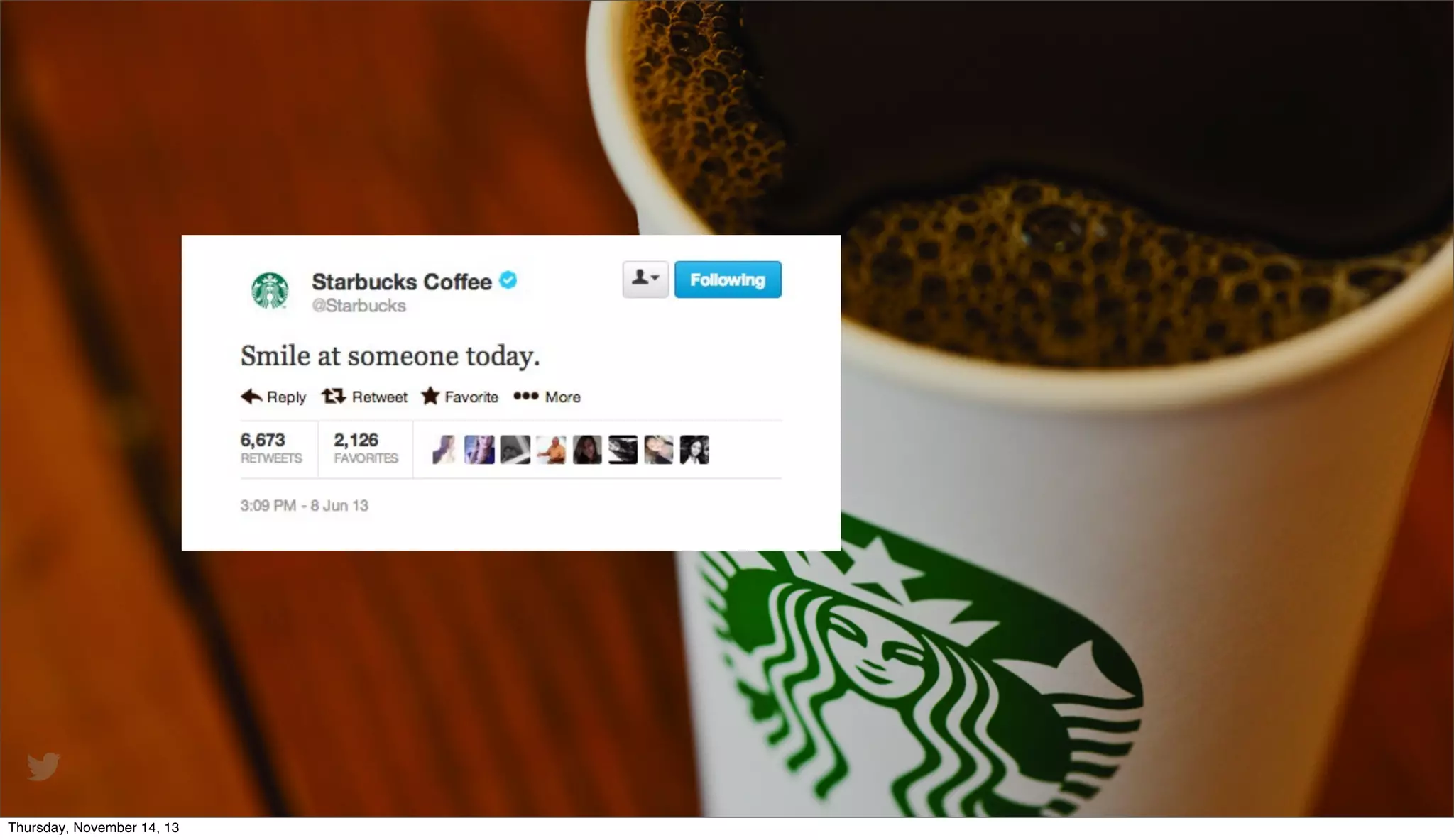 Thursday, November 14, 13

 